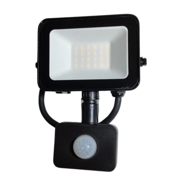 Naświetlacz LED ATRIA PRO 20W 4000K + czujnik ruchu 1800lm IP44 DIO-0447 DIOLED