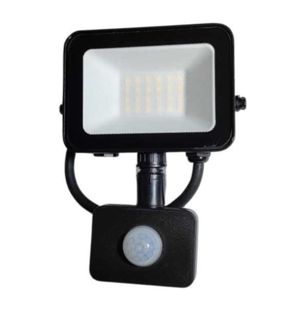 Naświetlacz LED ATRIA PRO 20W 4000K + czujnik ruchu 1800lm IP44 DIO-0447 DIOLED