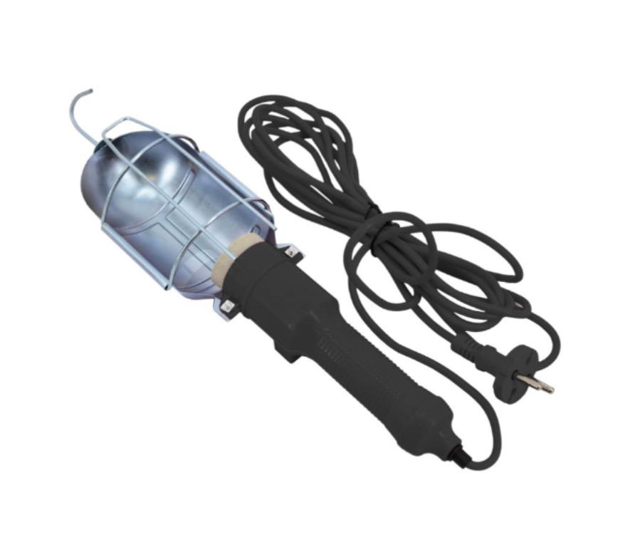 Oprawa warsztatowa MGJ 1xE27 czarna kabel 6m DIO-0659 Dioled