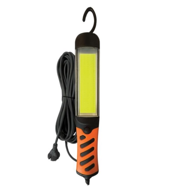 Lampa warsztatowa LED COB 11W 1140lm 6500K pomarańczowa DIO-0658 Dioled