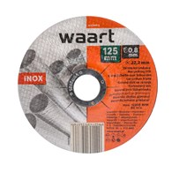 WAART Tarcza korundowa 125 x 0,8 x 22,2 mm, do Inox