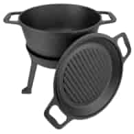 Garnek żeliwny 8 L - 3w1 DIAMANTO