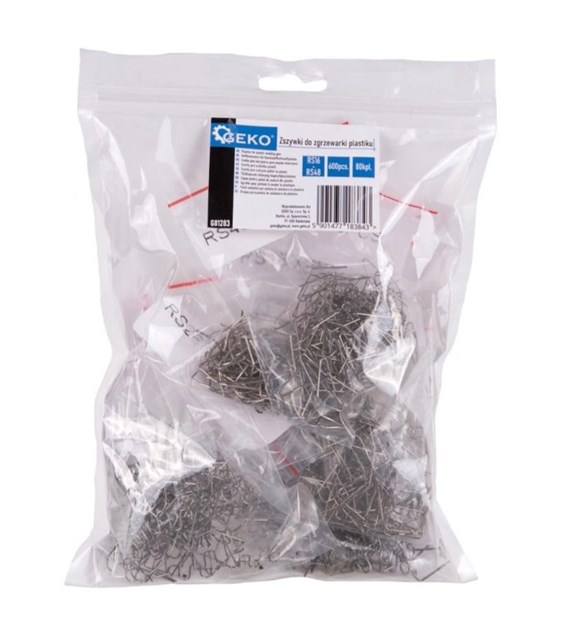 Zszywki do zgrzewarki plastiku RS16-RS46 600szt