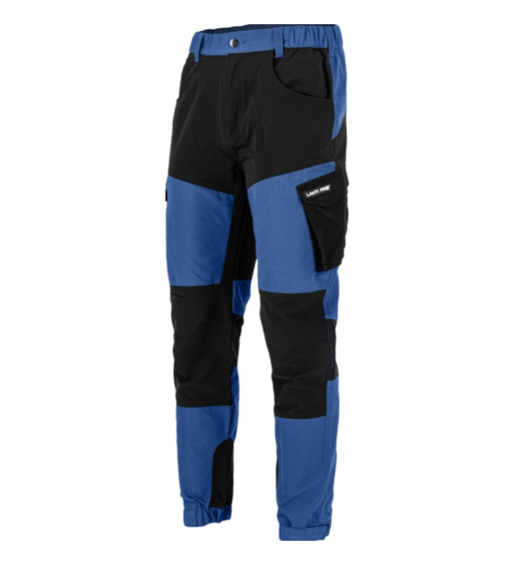Spodnie niebiesko - czarne stretch  S  LAHTI PRO, CE