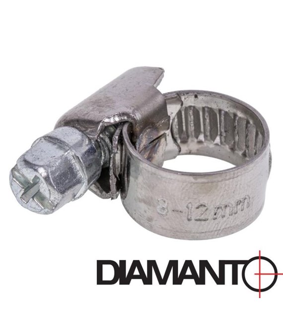 Opaska ślimakowa 8 - 12mm DIAMANTO