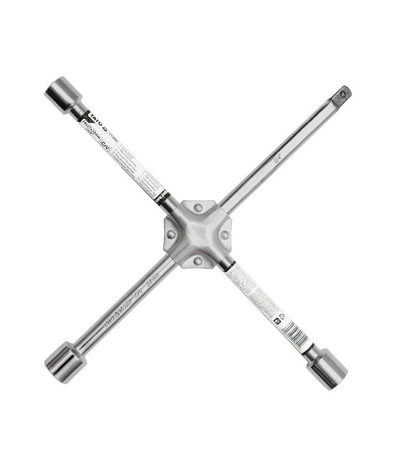 Klucz krzyżakowy do kół 24x27x32mmx3/4 