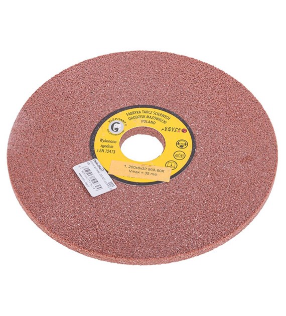 Kamień szlifierski 200x8x32 czerwony