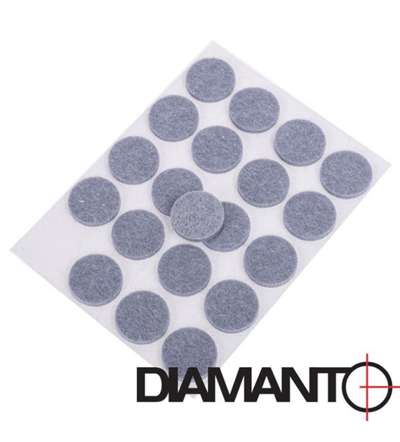 Ślizgacz meblowy okrągły fi 20mm 20 szt DIAMANTO