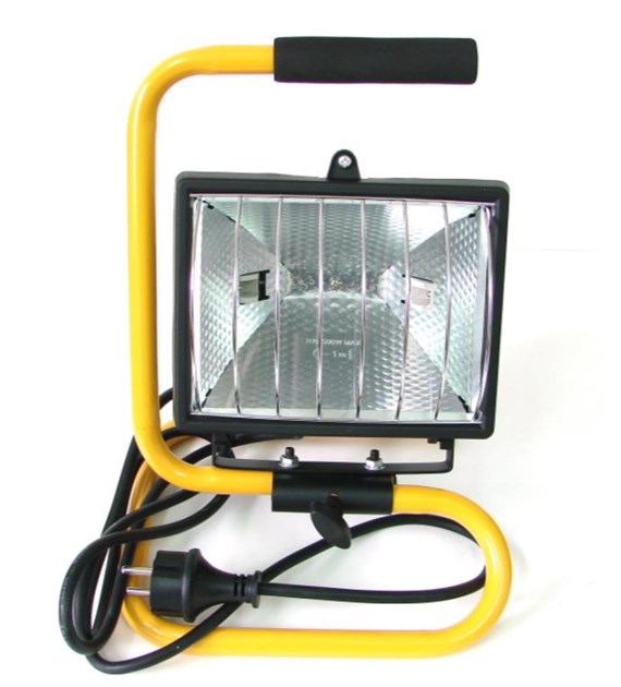 Lampa halogenowa przenośna 500W