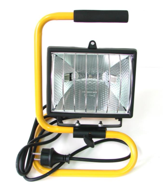 Lampa halogenowa przenośna 500W