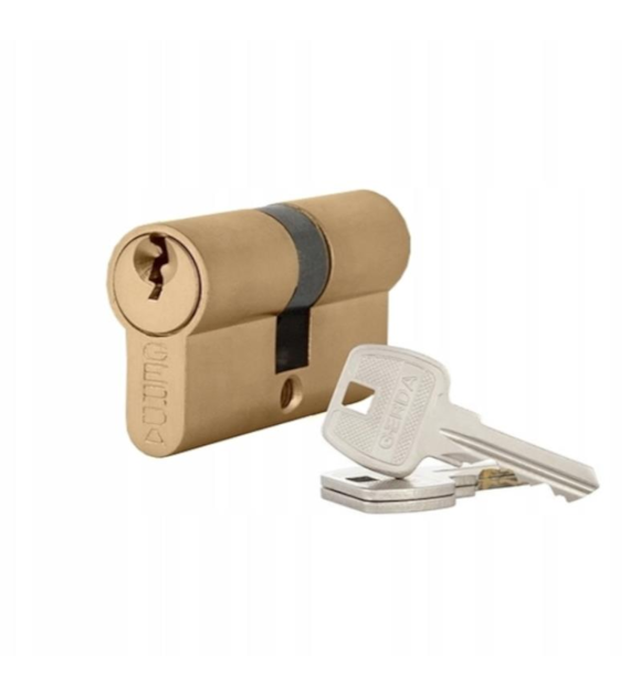 Wkładka drzwiowa GERDA 40/50mm mosiądz