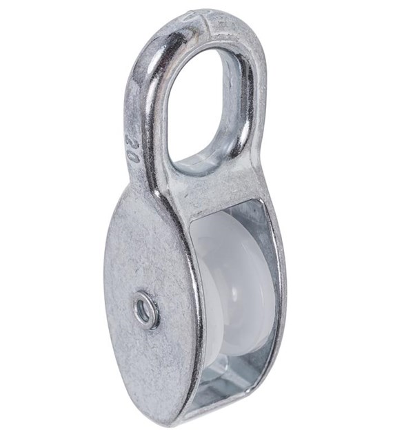 Bloczek pojedynczy z plastikową rolką 20 mm DIAMANTO