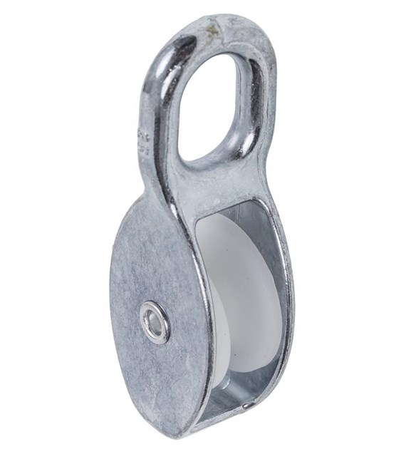 Bloczek pojedynczy z plastikową rolką 25 mm DIAMANTO