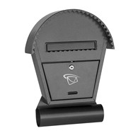 Skrzynka na listy domek okrągły z tubą SZABLO 460x340x75 mm