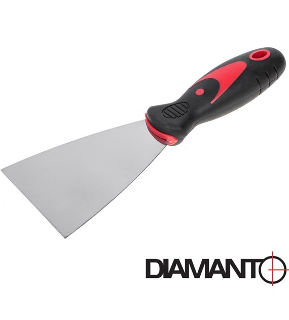 Szpachelka nierdzewna 8cm LUX DIAMANTO