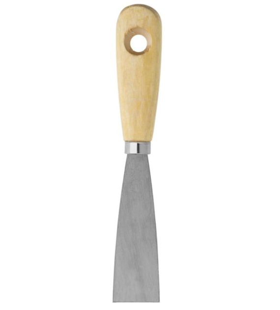 Szpachelka malarska 4 cm drewniany uchwyt