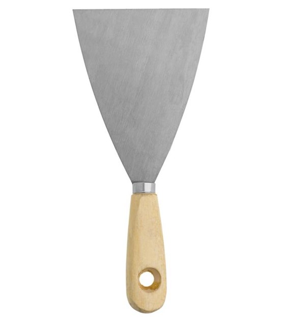 Szpachelka malarska 6 cm drewniany uchwyt