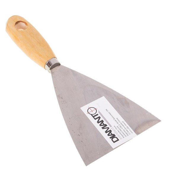 Szpachelka malarska 10 cm drewniany uchwyt