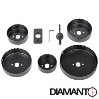 Zestaw wycinarek do otworów w drewnie 8szt 64-127mm DIAMANTO