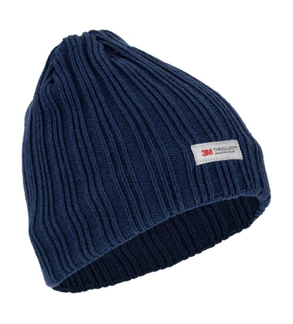 Czapka akrylowa z ociepliną THINSULATE - granatowa 3M