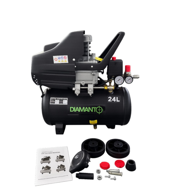 Kompresor olejowy 24L DIAMANTO
