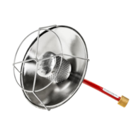 Promiennik turystyczny, 1.1 kW, 160 x 160 x 60 mm, 0,35 kg