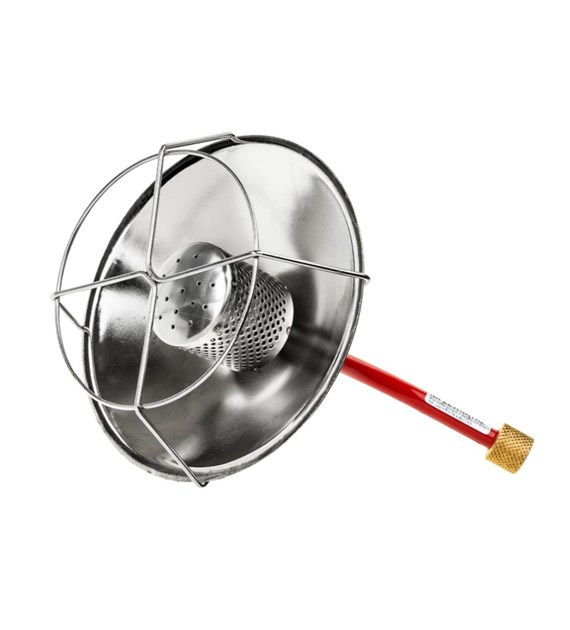 Promiennik turystyczny, 1.1 kW, 160 x 160 x 60 mm, 0,35 kg