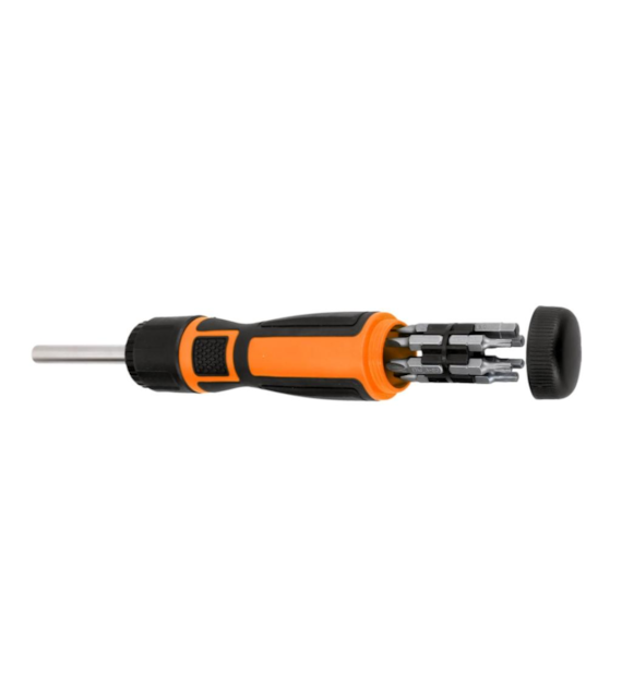 WAART Wkrętak z grzechotką i przekładnia 1:5 i zestawem końcówek 12 szt.