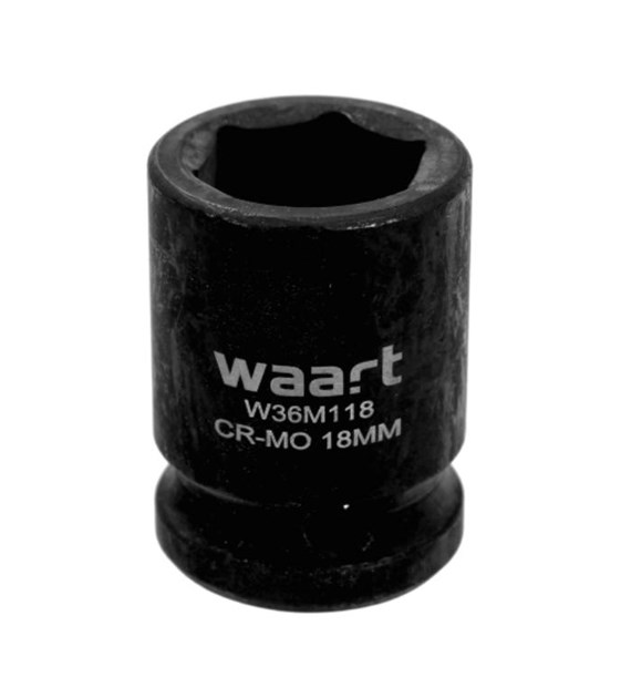 WAART Nasadka udarowa sześciokątna 1/2 , 18 x 38 mm, CR-MO