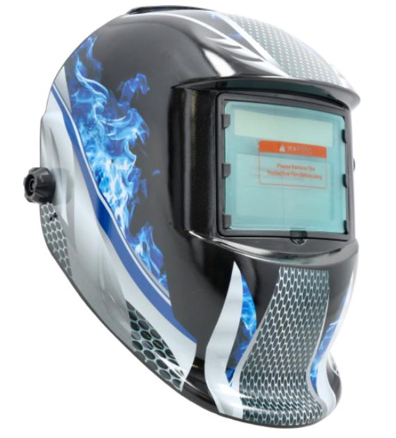 Przyłbica spawalnicza samościemniająca True Color -  Grafika DIN9-13 DREL