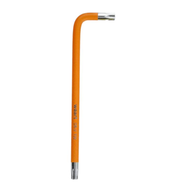 WAART Klucz torx T30 długi - pomarańczowy, otwór, magnes