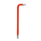WAART Klucz torx T40 długi - czerwony, otwór, magnes