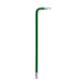 WAART Klucz torx T15 długi - ciemnozielony, otwór