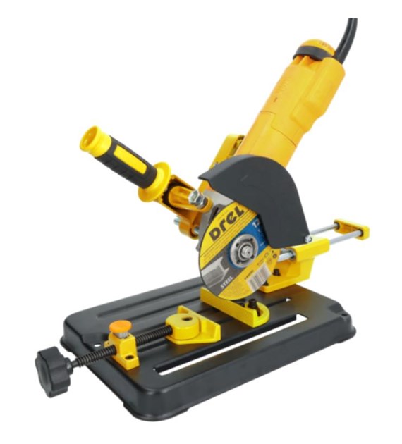 Stojak do szlifierki 115 i 125 mm z imadłem i prowadnicą DREL