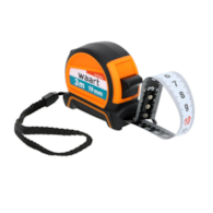 WAART Miara zwijana stalowa 3 m, 19 mm, dwustronna skala czarno-biała