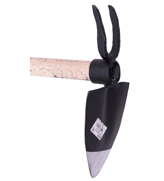 Motyczka KUTA sercowa duża+widełki, szerokość 11,5cm, długość 13cm