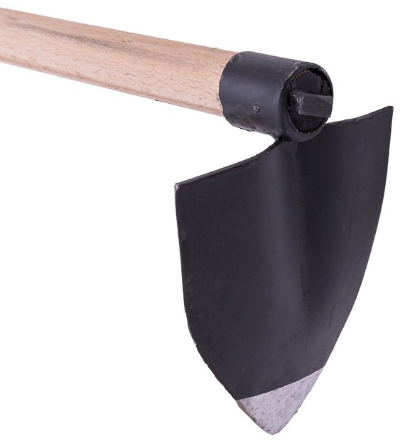 Motyczka KUTA sercowa mała, szerokość 11cm, długość 14cm