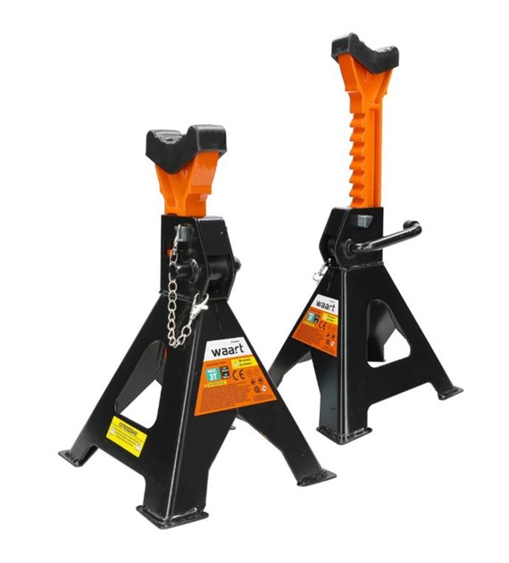 WAART Kobyłki warsztatowe 3T, 295 mm-435 mm, gumy ochronne, 2 szt.
