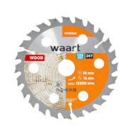 WAART Tarcza do pilarki widiowa 125 x 20 mm, 24T, drewno