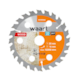 WAART Tarcza do pilarki widiowa 125 x 20 mm, 24T, drewno