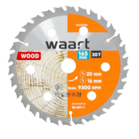 WAART Tarcza do pilarki widiowa 165 x 20 mm, 30T, drewno