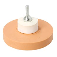 Krążek gumowy do usuwania kleju, 88x15 mm fi 6 mm DREL