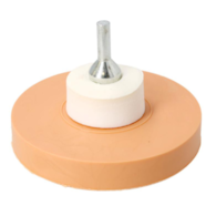 Krążek gumowy do usuwania kleju, 88x15 mm fi 6 mm DREL