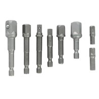 Zestaw adapterów do nasadek, kpl. 8 szt. DREL