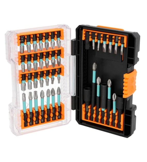 Zestaw końcówek i nasadek udarowych 42 szt. WAART