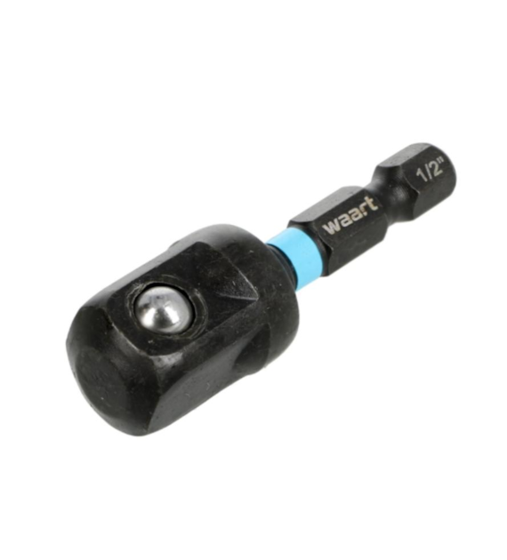 WAART Adapter udarowy 1/4  hex na 1/2  kwadrat