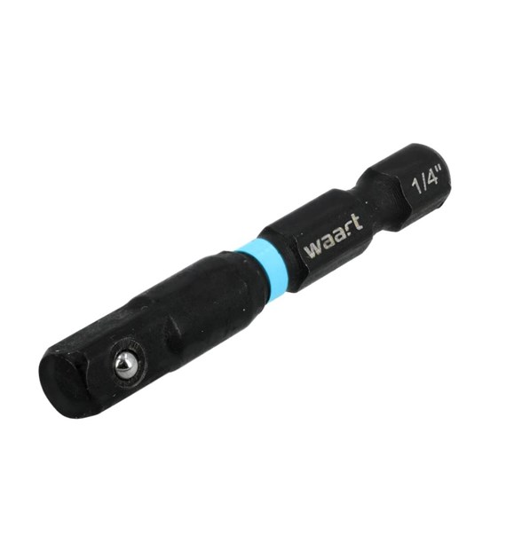 Adapter udarowy 1/4  hex na 1/4  kwadrat WAART