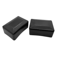Zaślepka wewnętrzna 30x18mm czarna