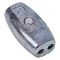 Zacisk linowy kubełkowy 3 mm