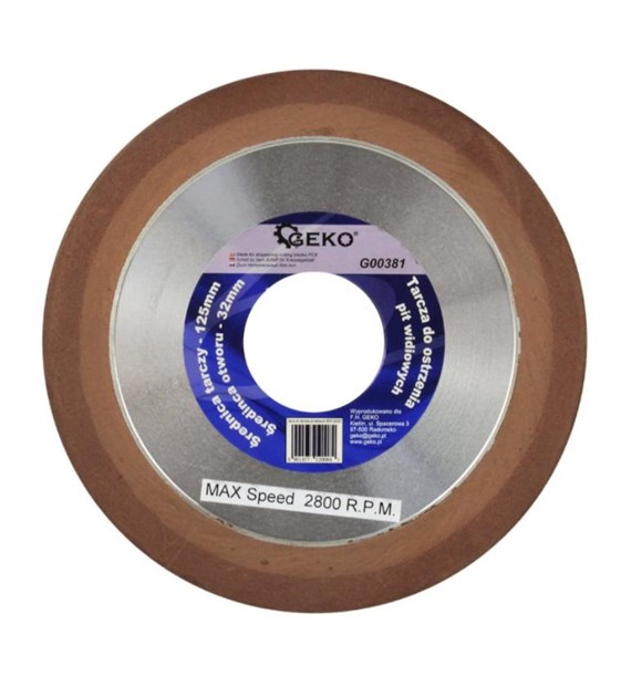 Tarcza do ostrzenia pił widiowych 125x32mm